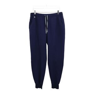 FIGS Men’s Tansen Jogger Scrub Pants Navy Blue Large Drawstring PO1365